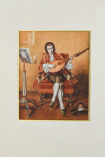 Playing a Lute