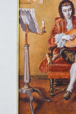 Playing a Lute