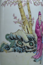 Pair of Republic Period Mirrored Vases