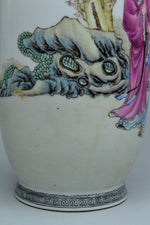 Pair of Republic Period Mirrored Vases