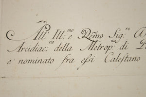 18th Century Italian Engraving - Treecreeper