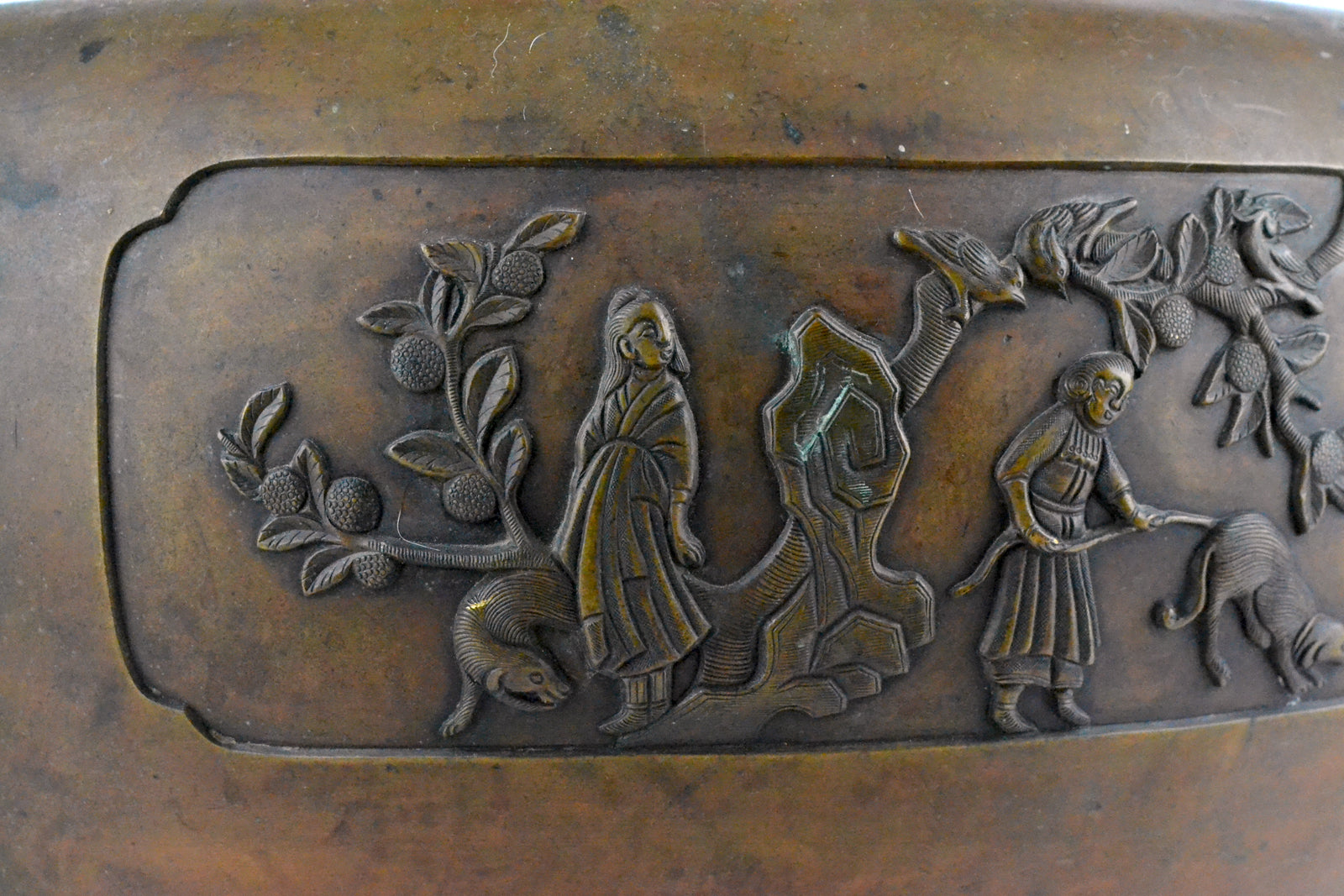 Meiji Bronze Hibachi