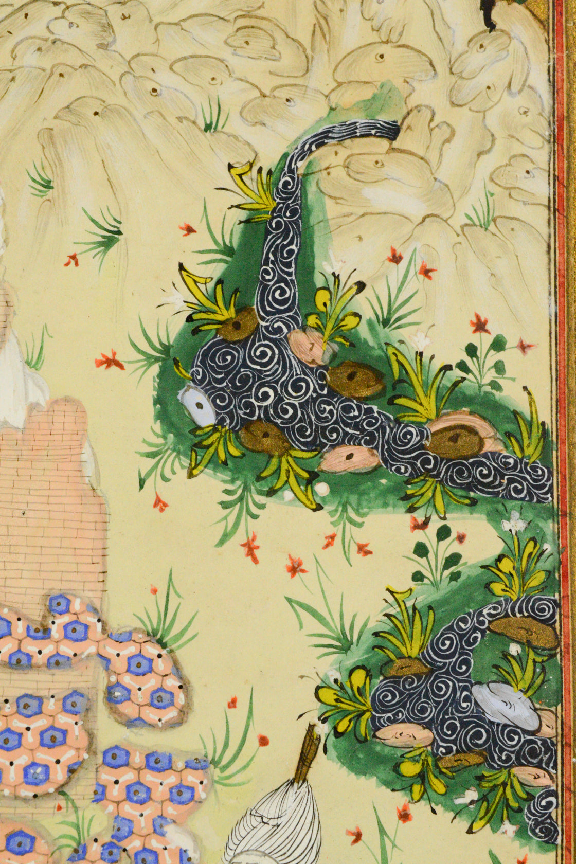 Mughal Painting from Nizami's poem Khamsa