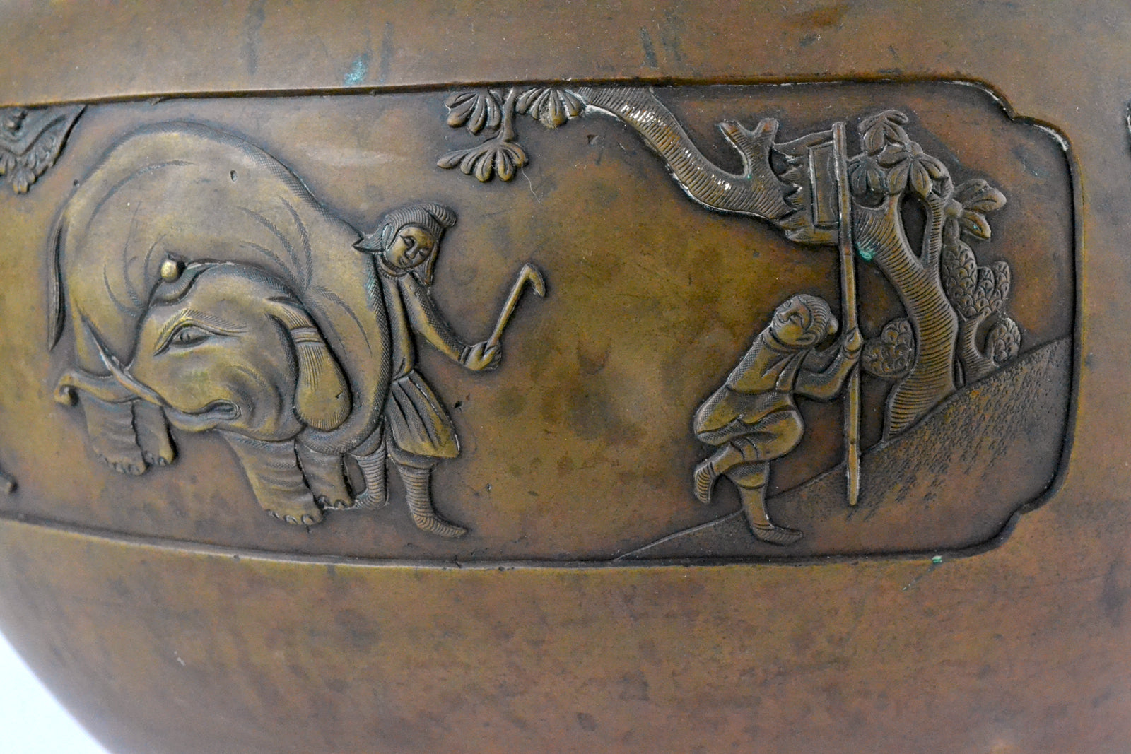 Meiji Bronze Hibachi