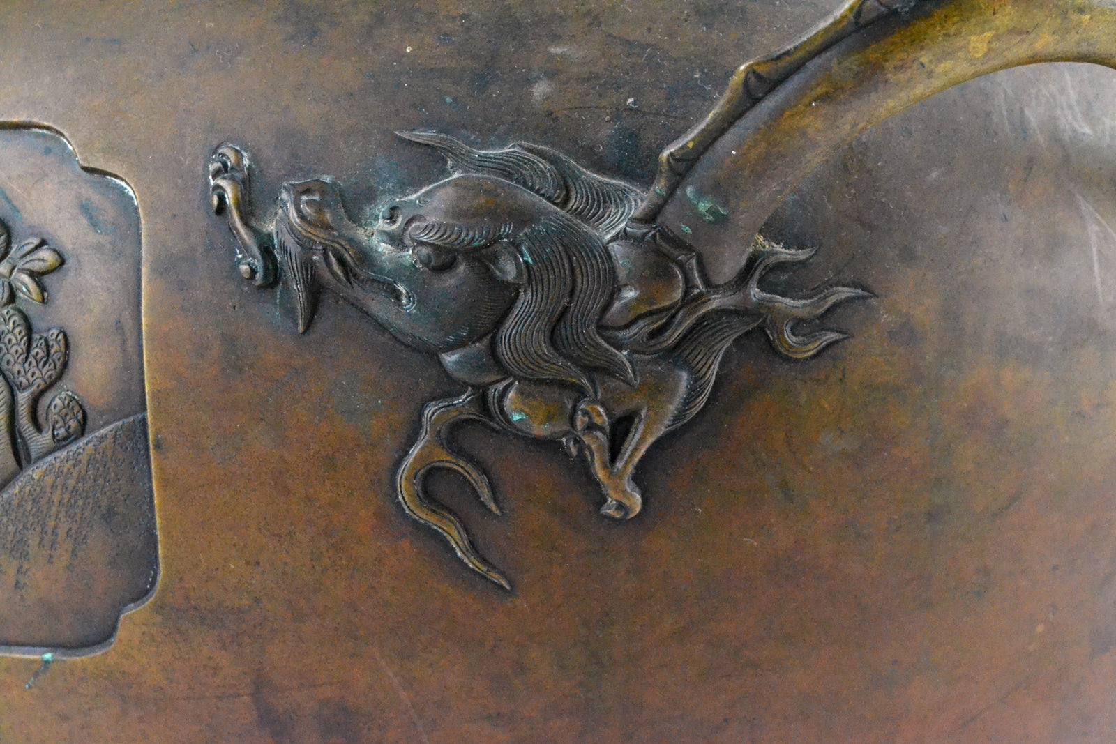 Meiji Bronze Hibachi