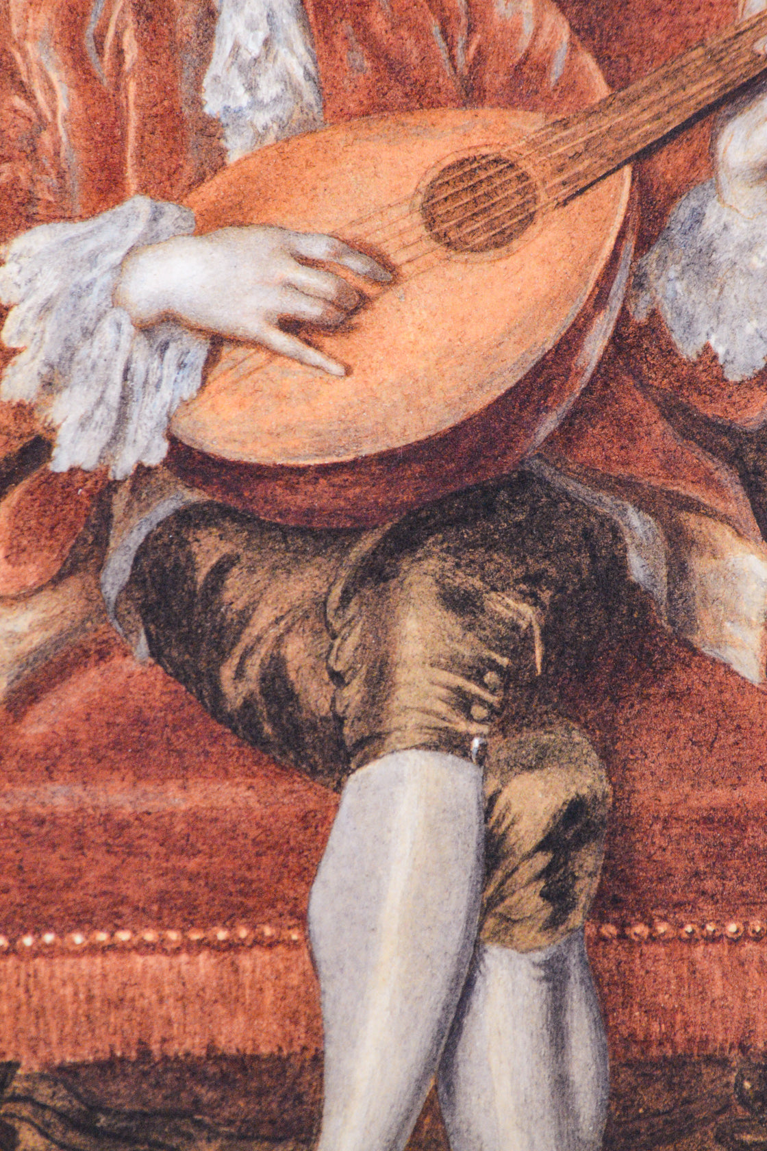 Playing a Lute