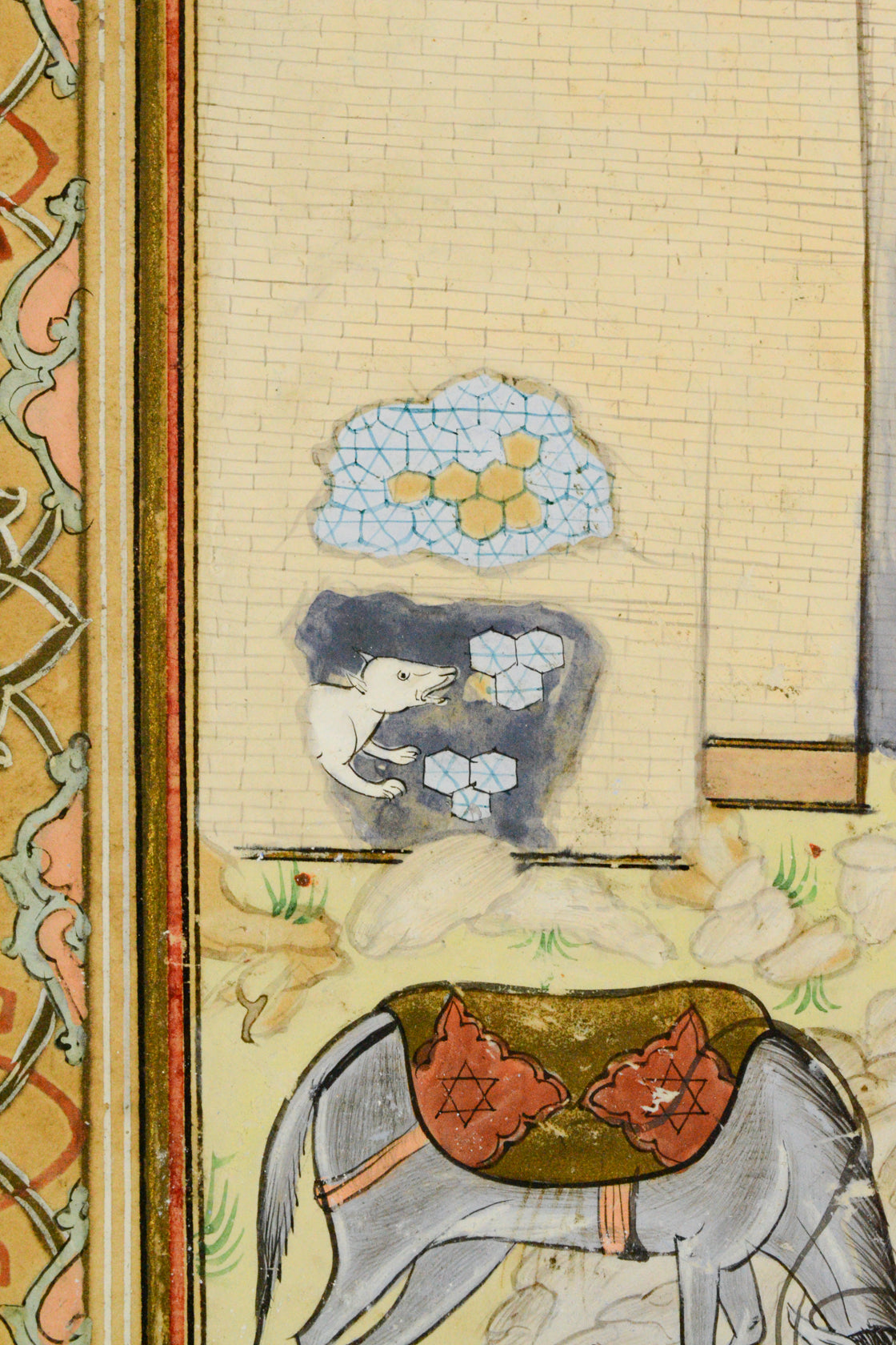 Mughal Painting from Nizami's poem Khamsa