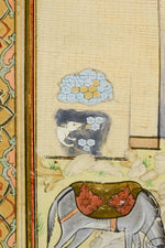 Mughal Painting from Nizami's poem Khamsa