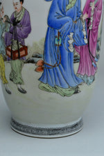 Pair of Republic Period Mirrored Vases