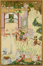 Mughal Painting from Nizami's poem Khamsa