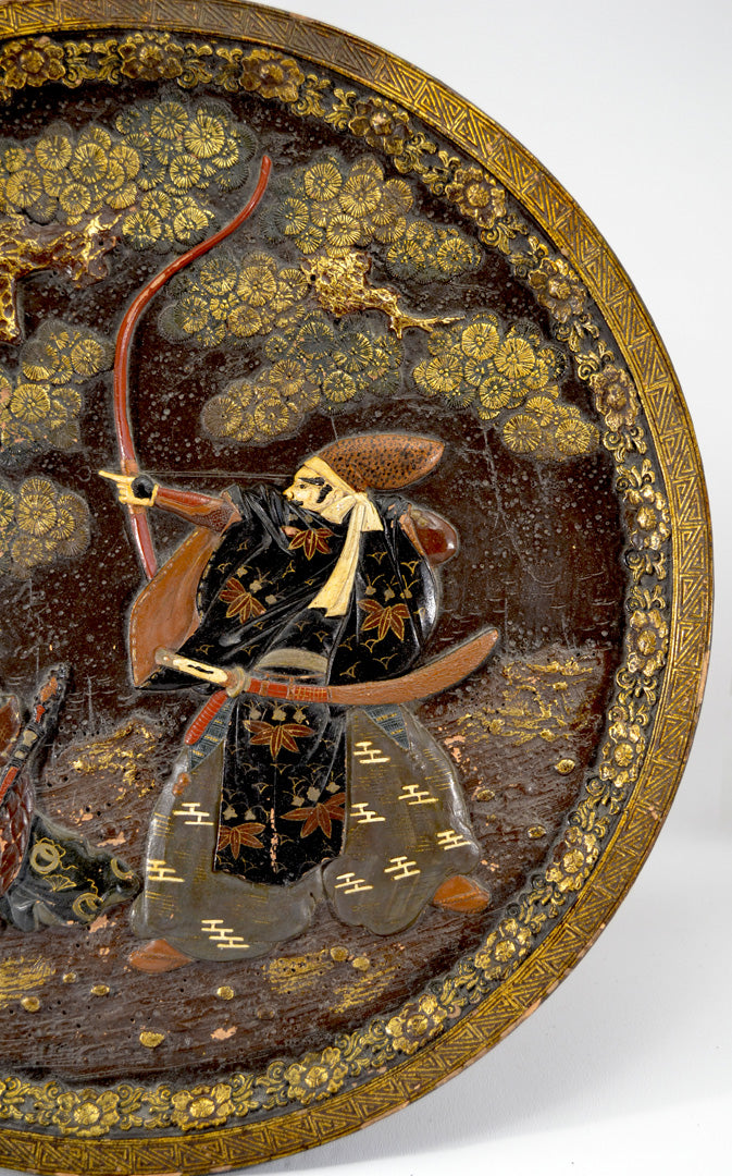 Japanese Terracotta Plaque