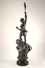 French Art Nouveau Spelter Figure