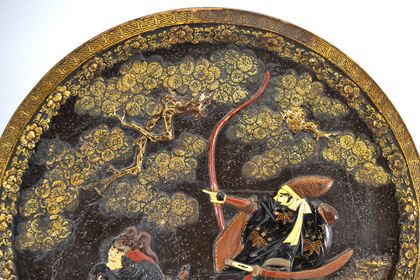 Japanese Terracotta Plaque