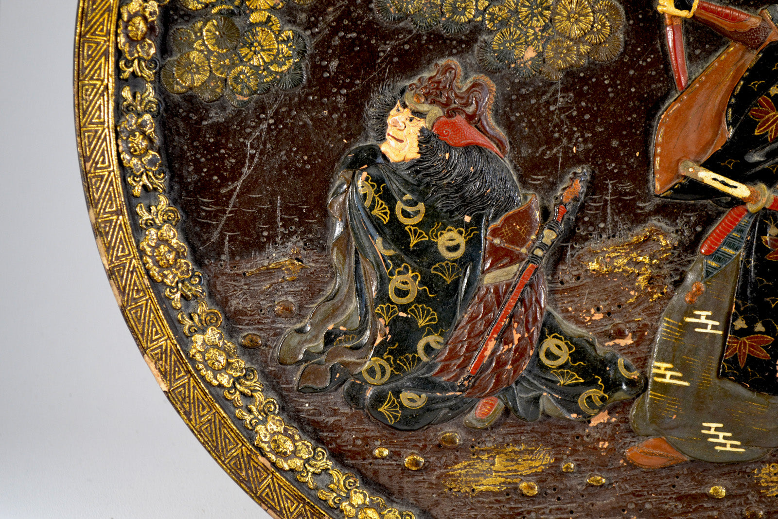 Japanese Terracotta Plaque