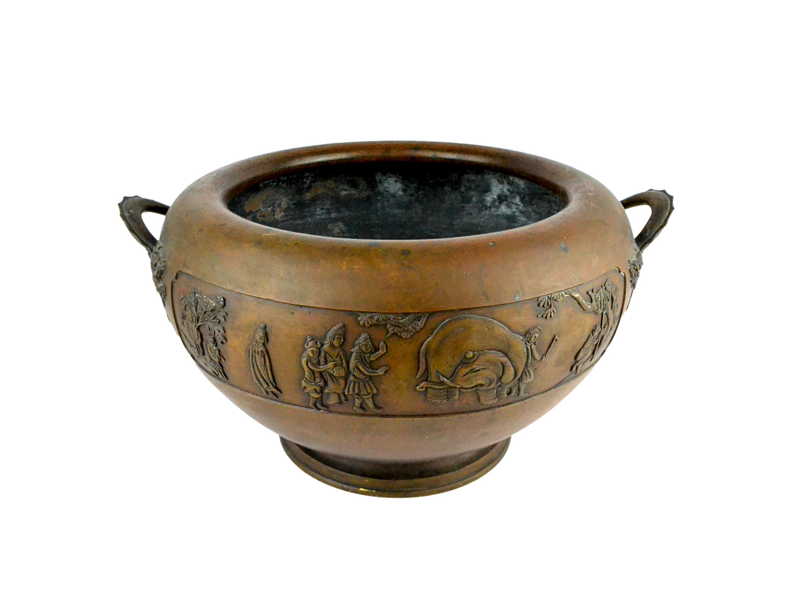 Meiji Bronze Hibachi