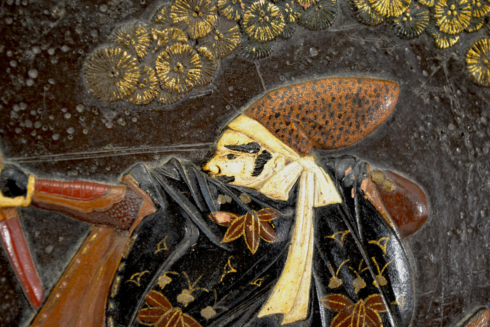 Japanese Terracotta Plaque