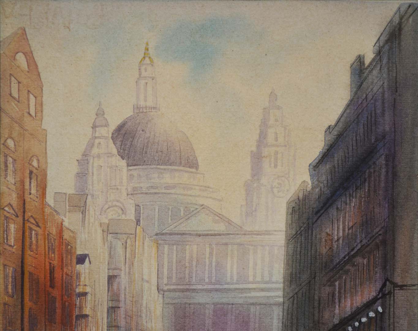 St Paul's Cathedral Watercolour