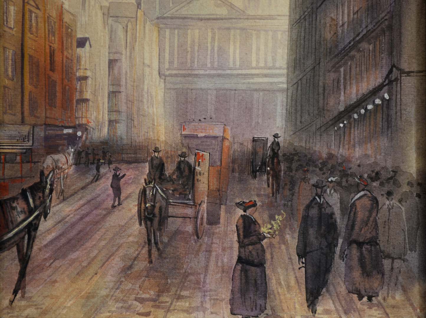 St Paul's Cathedral Watercolour