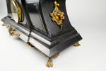 Antique French Clock with Bronze Figure of Virgile