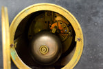 Antique French Clock with Bronze Figure of Virgile