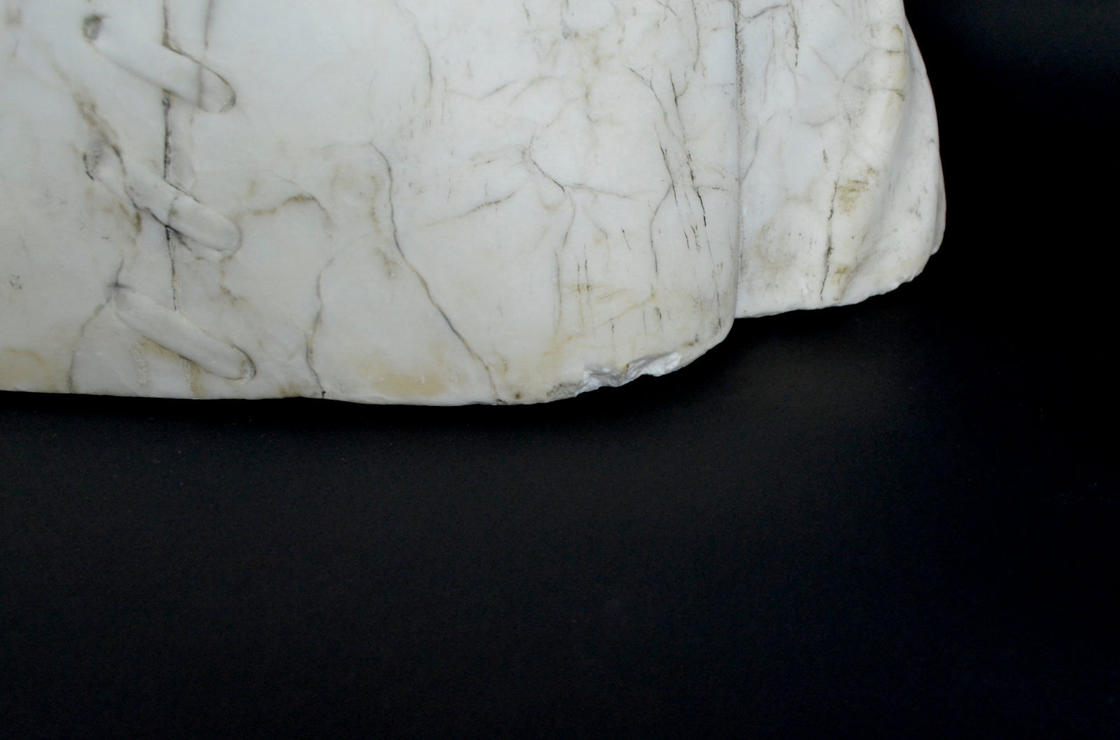 Carrara marble bust