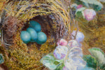 Still Life of Bird's Nest and Blossom by Jabez Bligh