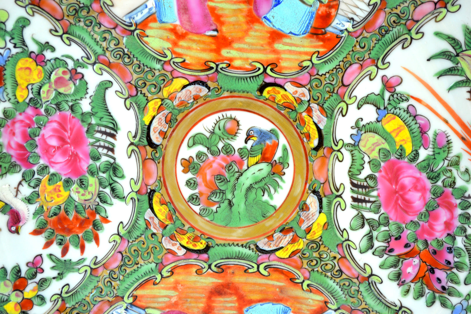 Pair of Famille Rose Plates