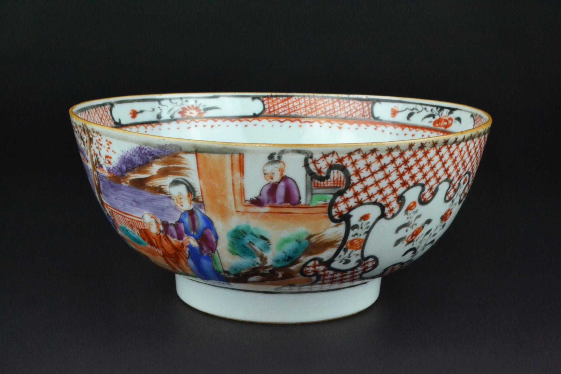 18th Century Export Famille Rose Bowl