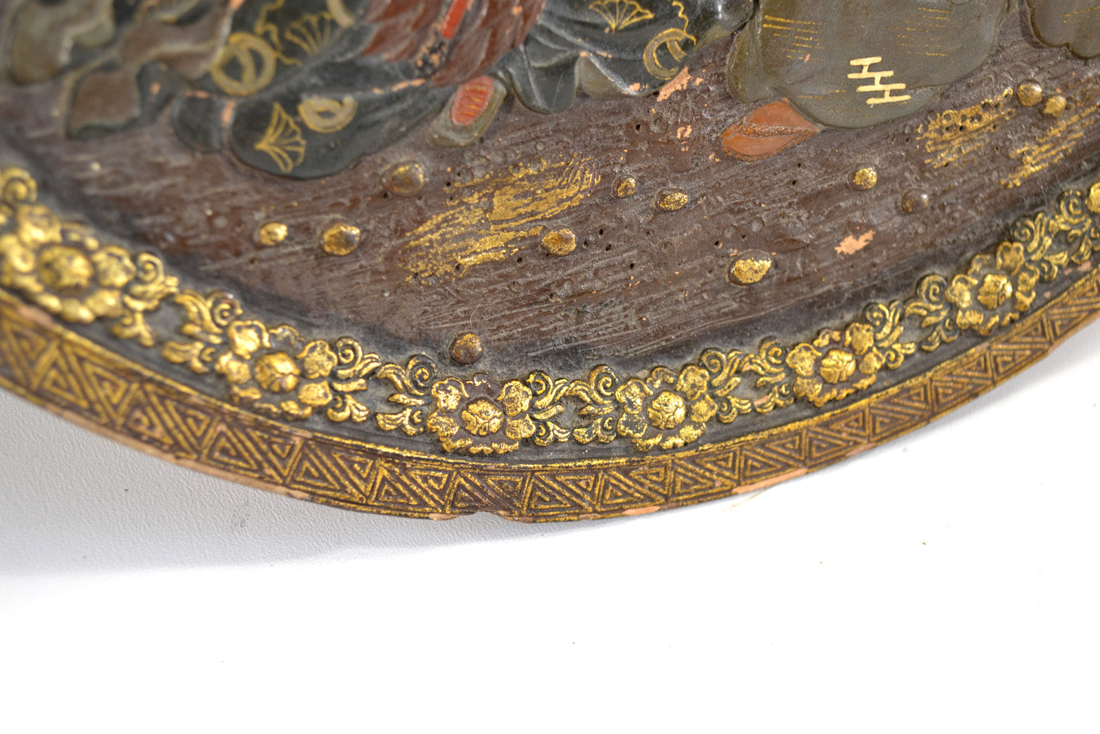 Japanese Terracotta Plaque