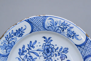 Large 18th Century Delft Plate