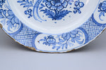 Large 18th Century Delft Plate