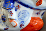 Porcelain Laughing Buddha Figure with Five Children