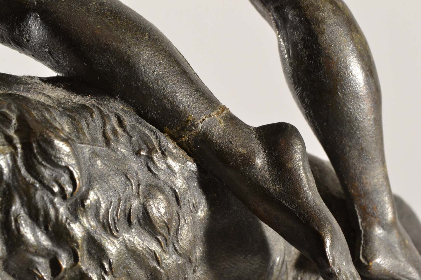 French Art Nouveau Spelter Figure