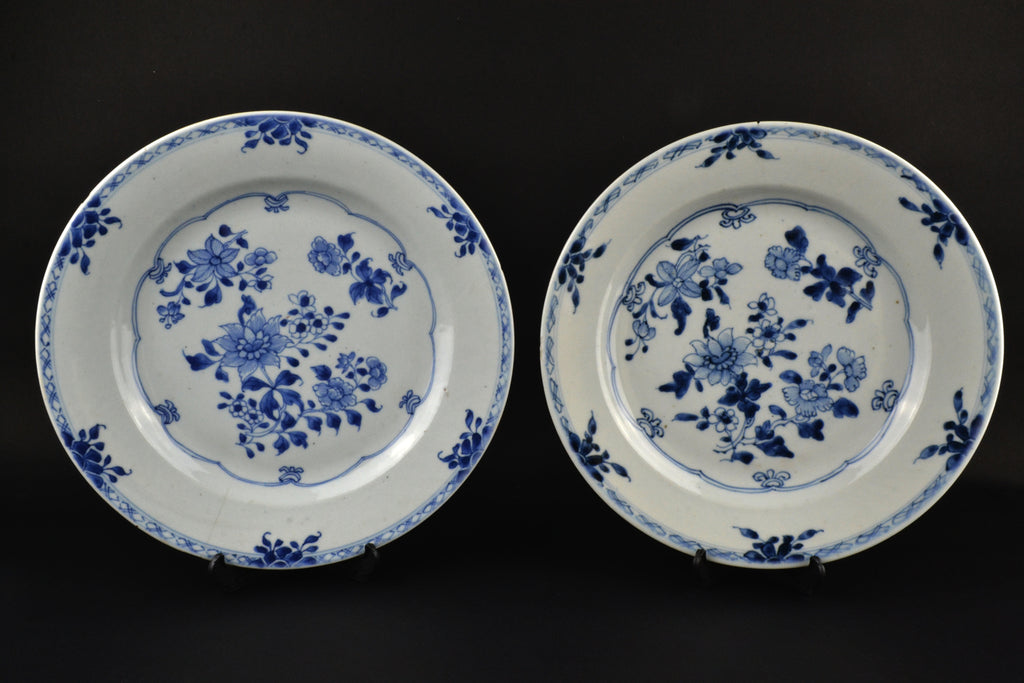 Pair of Qianlong Plates