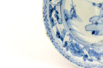 Small Kangxi Plate - Fisherman