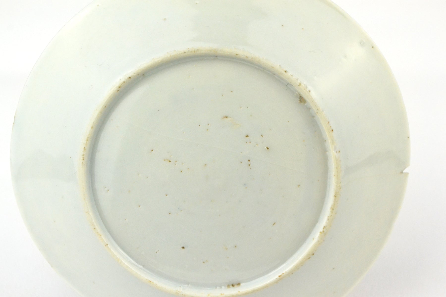 Small Kangxi Plate - Fisherman