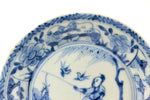 Small Kangxi Plate - Fisherman