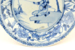 Small Kangxi Plate - Fisherman