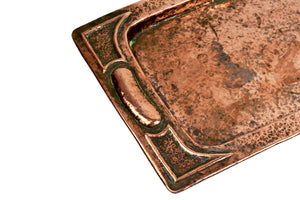 Arts & Crafts Copper Tray