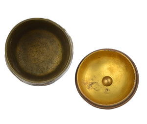 Meiji Bronze Tea Caddy
