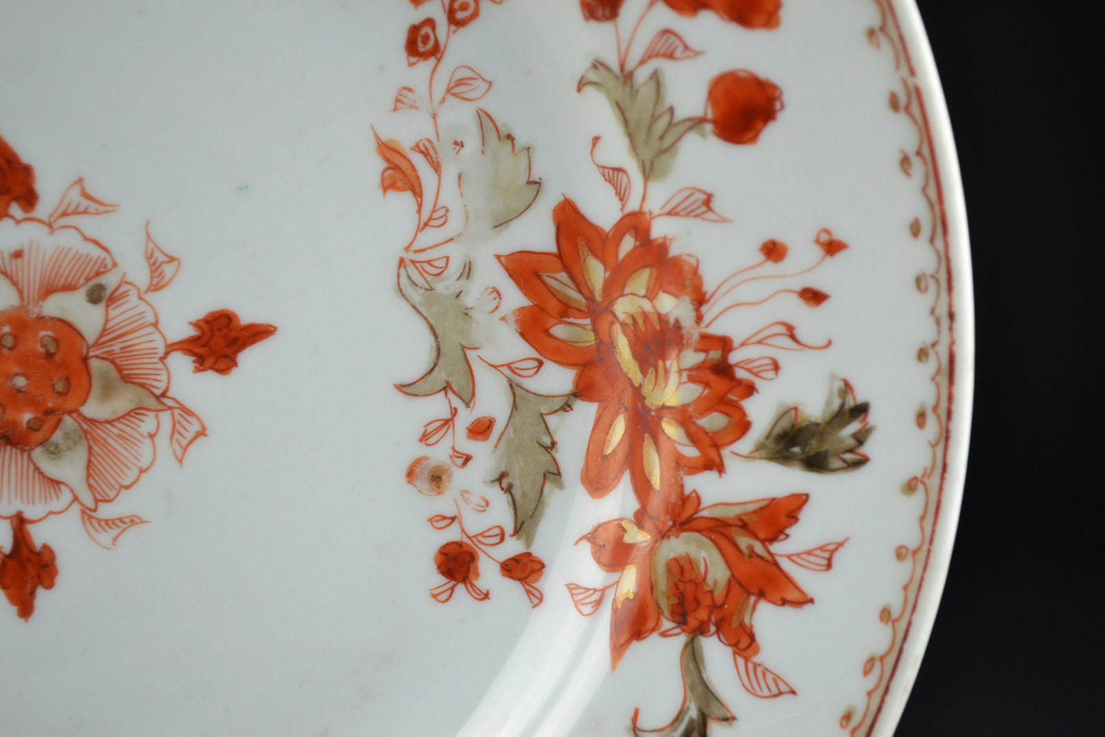 18th Century Blood and Milk Export Plate