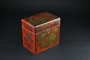 Japanese Vintage Lacquer Tea Caddy