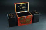 Japanese Vintage Lacquer Tea Caddy