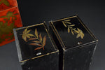 Japanese Vintage Lacquer Tea Caddy