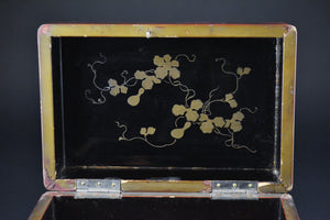 Japanese Vintage Lacquer Tea Caddy