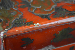 Japanese Vintage Lacquer Tea Caddy