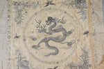 Chinese Silk Embroidery - Dragon with Flaming Pearl