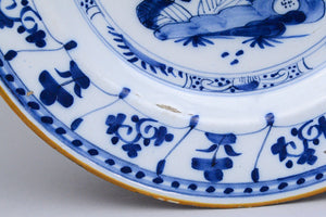 18th Century Delft Plate