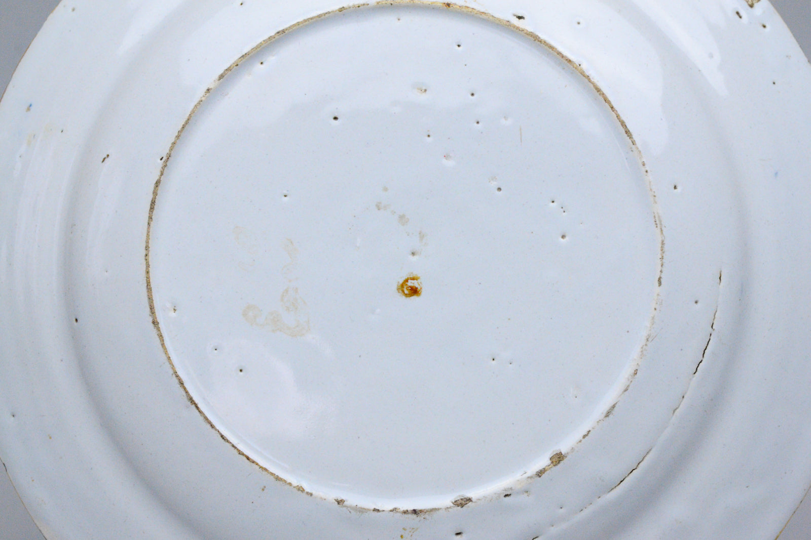 18th Century Delft Plate