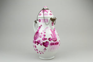 18th Century Royal Tettau Porcelain Tea/Coffee Pot